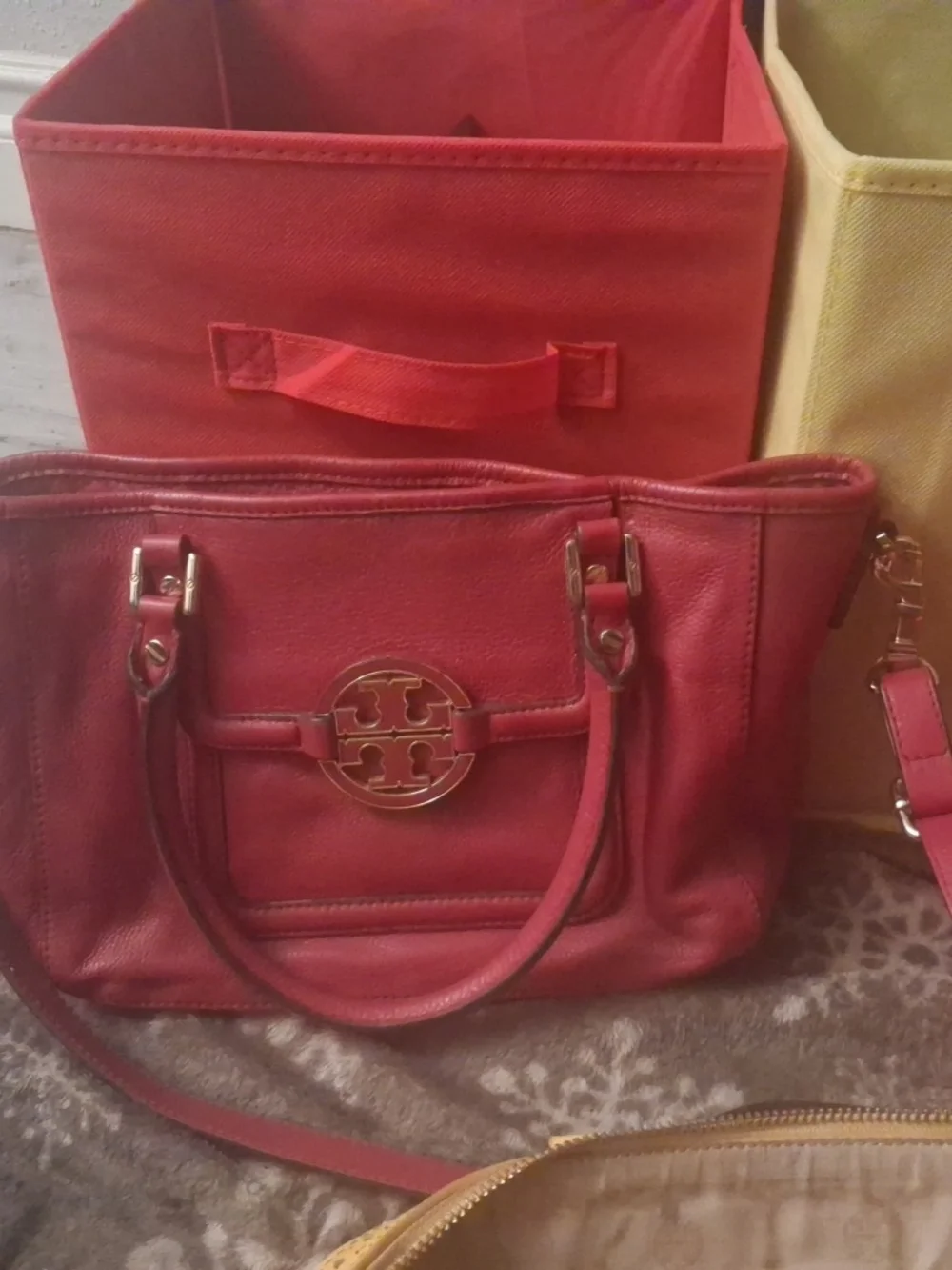 Tory Burch bright yellow